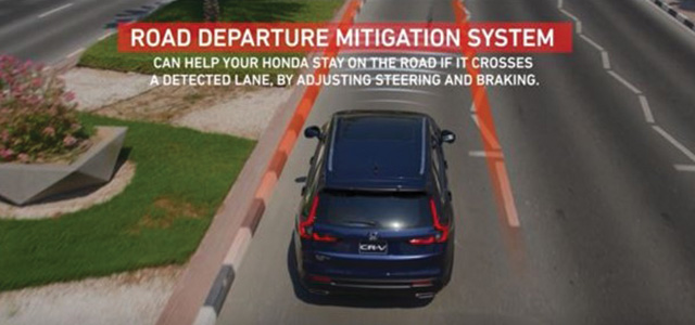 Honda Road Departure Mitigation