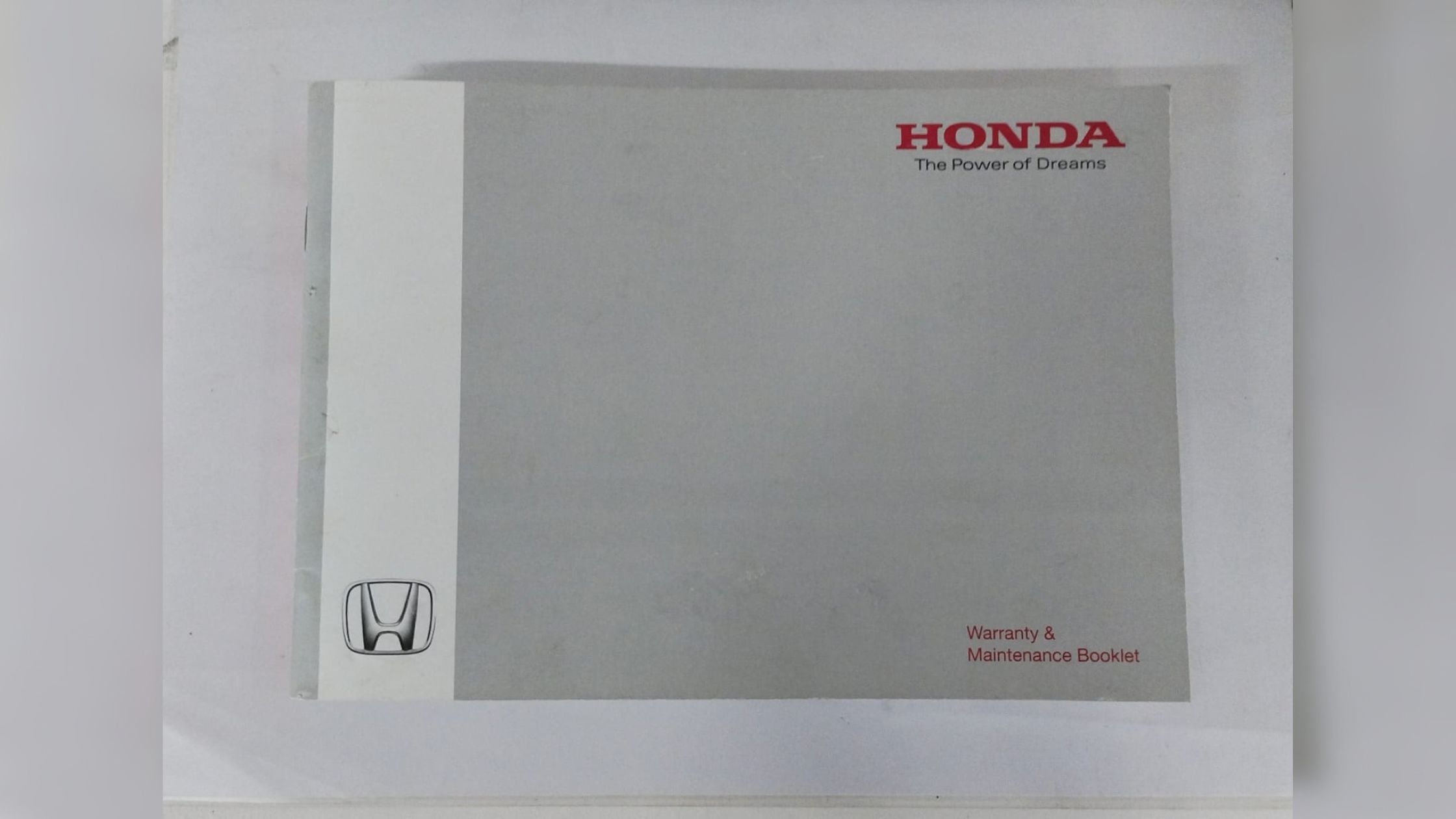 CMH Honda The GLen Service and Warranty Booklet